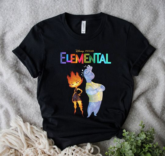 Elemental Shirt, Disney Pixar Elemental Movie 2023 Shirt