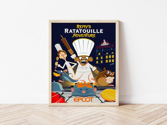 Disney's Ratatouille Poster