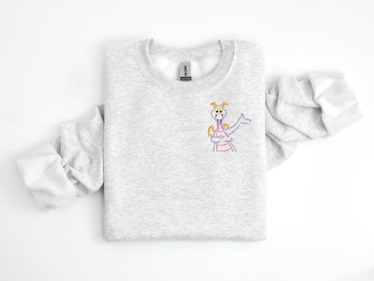 EPCOT Figment Disney embroidered Crewneck, Disney embroidered Crew