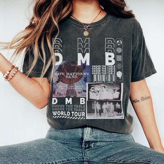 Dave Matthews Band Music Shirt, Vintage DMB 2023 North American Tour Album