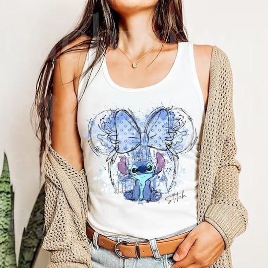 Stitch Tank Top, Disney Stitch Tank