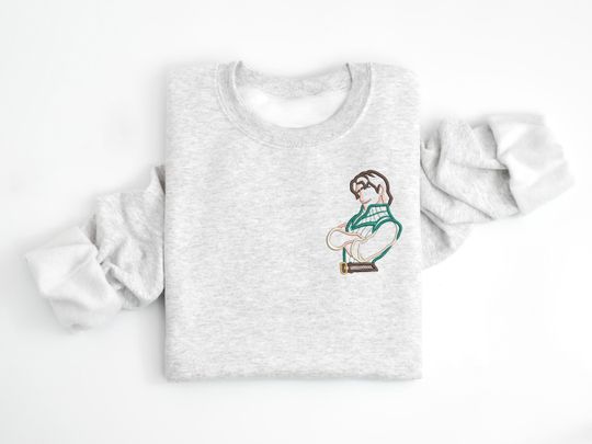 Flynn Rider embroidered Crewneck, Tangled embroidered sweatshirt, Rapunzel crewneck, Disney Sweatshirt, Disney Crew, Disney Crewneck