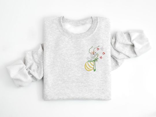 Disney Tiana Ray embroidered Crewneck, Ray sweatshirt, Disney Ray crewneck, Ray Quarterzip, Disney Princess sweater, Disney Crewneck
