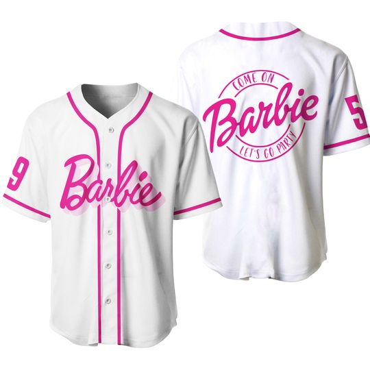 Come On Let's Go Party Baseball Jersey, Birthday Party Jersey