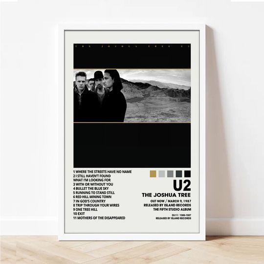 U2 Posters /The Joshua Tree Poster