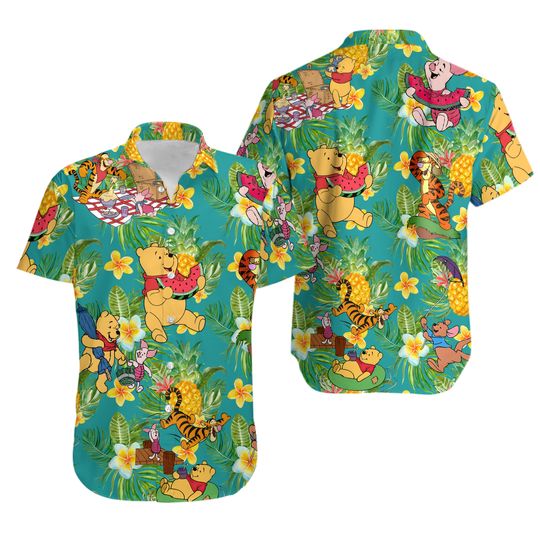 Winnie The Pooh Disney Summer Beach Hawaiian Shirt