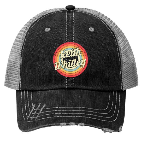 Discover Keith Whitley - Retro Vintage - Keith Whitley - Trucker Hats