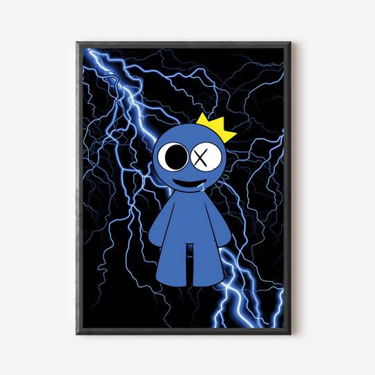 Rainbow Friends Hug it Out Premium Matte Vertical Poster