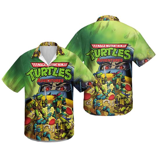 Teenage Mutant Ninja Turtles Adventures Hawaiian Shirt