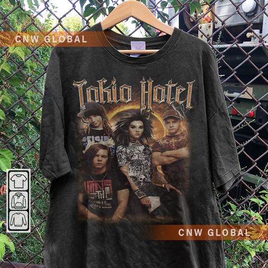 Discover Tokio Hotel Band Music Shirt 2, Tokio Hotel Concert 2023 Merch
