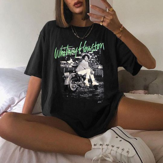 Discover Vintage 1991 Whitney Houston Shirt, Whitney Houston Shirt
