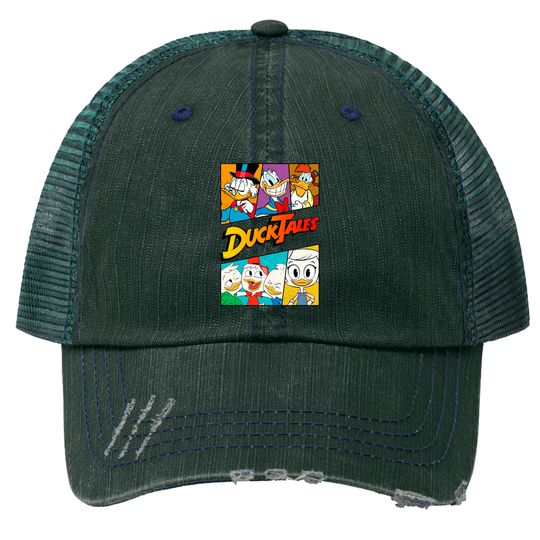 Vintage Disney Ducktales Group Panels Retro Ducktales Trucker Hats