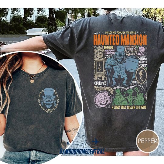 Haunted Mansion Shirt, The Haunted Mansion Shirt, Retro Disney Halloween Shirt