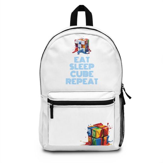 Speedcuber Rubiks Cube Inspired Backpack