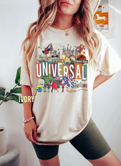 Vintage Universal Studios Shirt, Universal Orlando Shirt, Retro Disney Shirt