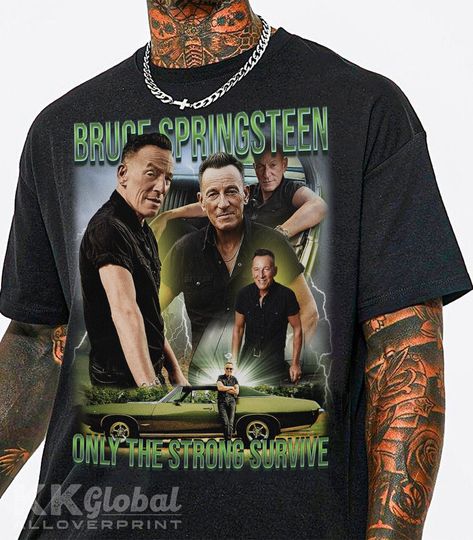 Bruce Springsteen Music Fan Shirt, 2023 Tour Bruce Springsteen Shirt