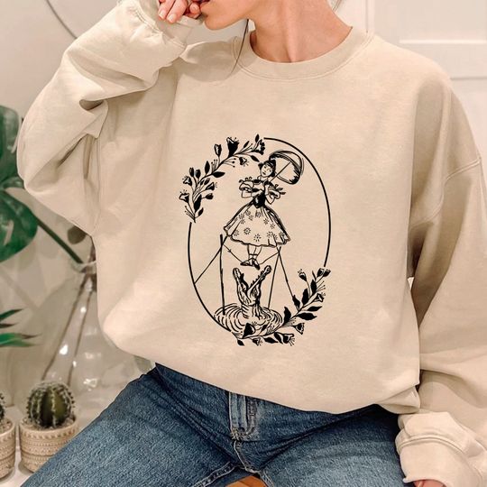Haunted Mansion Tightrope Lady Sweatshirt, The Haunted Mansion Map Sweater, Retro Disney Halloween