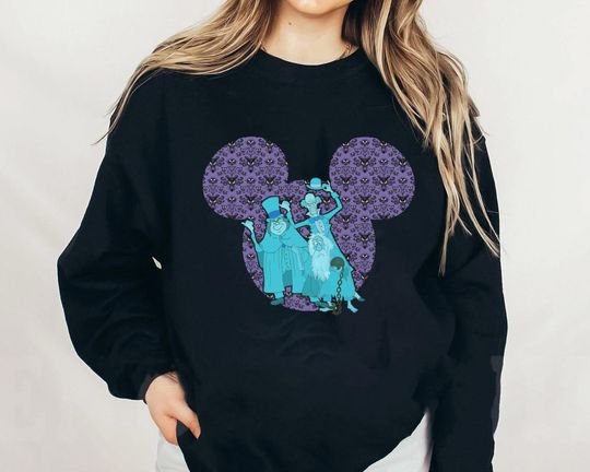 Amazing Retro Haunted Mansion Shirt, Disney Halloween T-shirt, Mickey Icon Halloween Tee, Disneyland Vacation