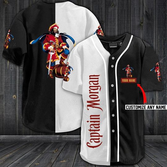 Discover Captain Morgan Baseball Shirt, Captain Morgan Rum Shirts
