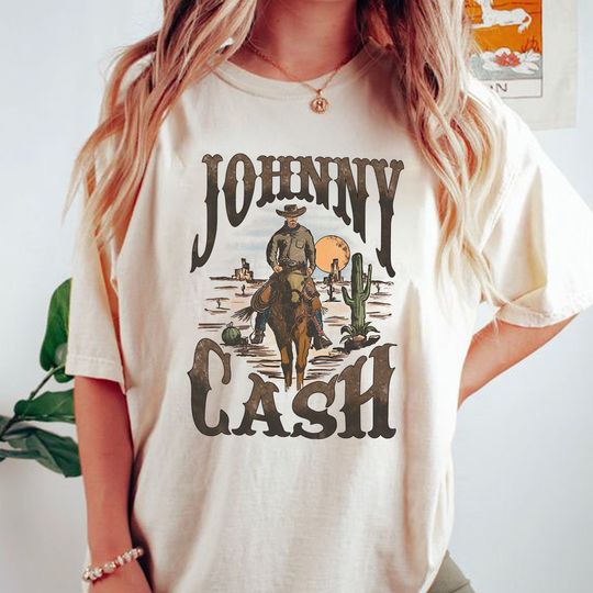 Johnny Cash Country T-Shirt, Johnny Cash Western Shirt