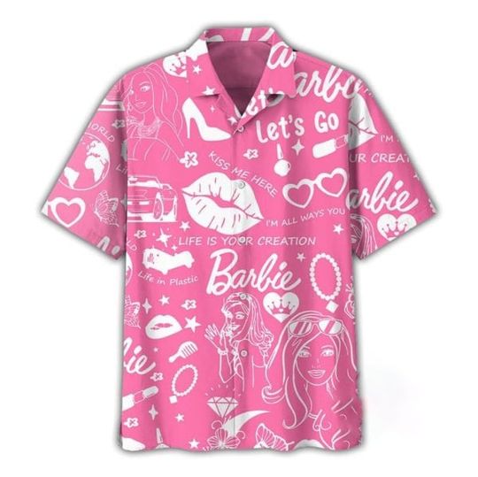 Barbie Hawaiian Shirt, Barbie Movie 2023 Shirt, Come On Barbie Let's Go Party Shirt