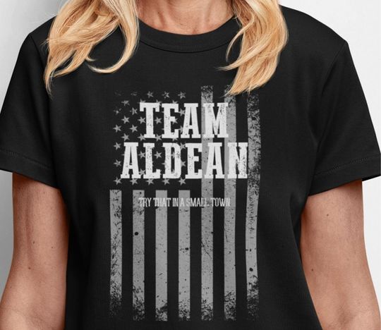 Team Aldean Try That In A Small Town Tour 2023 Shirt, Concert Tour 2023
