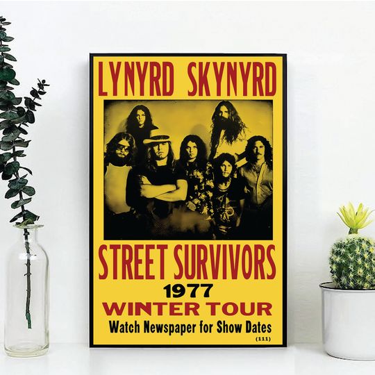 Lynyrd Skynyrd - (1978) Vintage Tour Poster