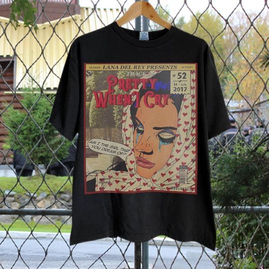 Discover Lana Del Rey Singer Pretty When I Cry Vintage