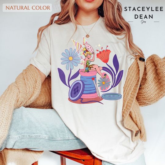 Disney Tinker Bell Shirt, Disney Peter Pan T Shirt