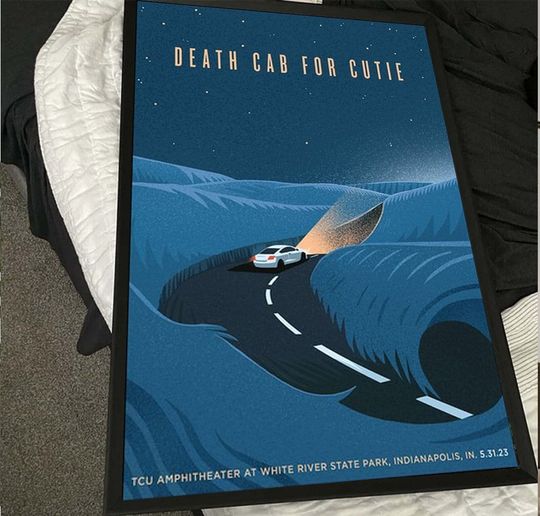 Discover Death Cab For Cutie Indianapolis, IN 05 31 2023 Poster