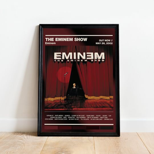 Discover Eminem The Eminem Show Album Poster