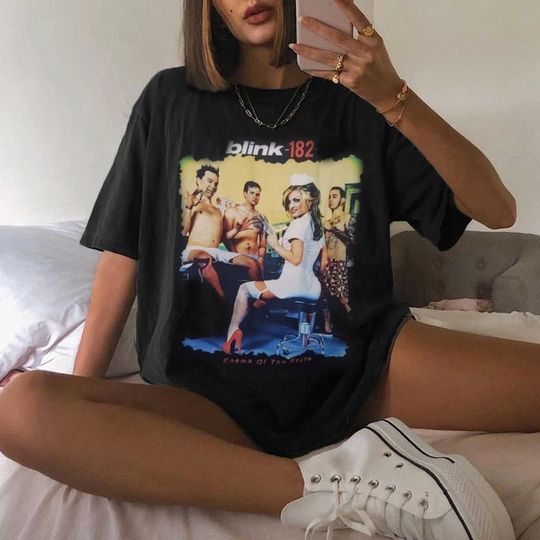 B182 Rock And Roll Shirt, B182 Enema Of The State Album Cover Shirt