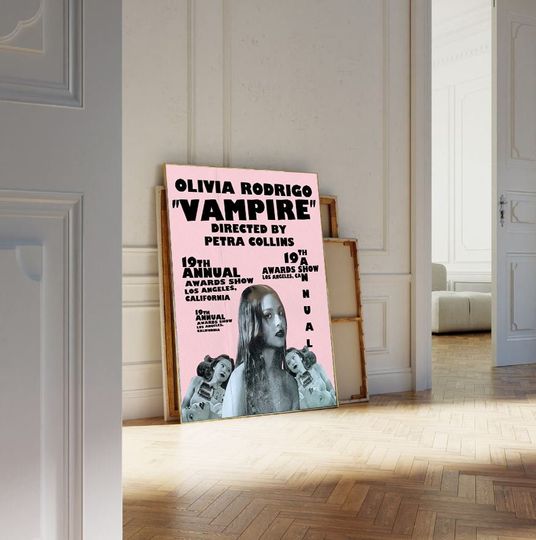 Discover Olivia Rodrigo Vampire Poster