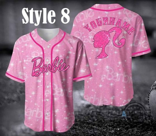 Barbie Movie 2023 Baseball Jersey