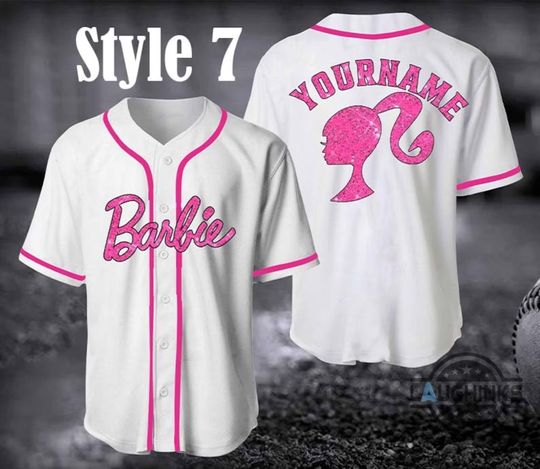 Barbie Movie 2023 Baseball Jersey