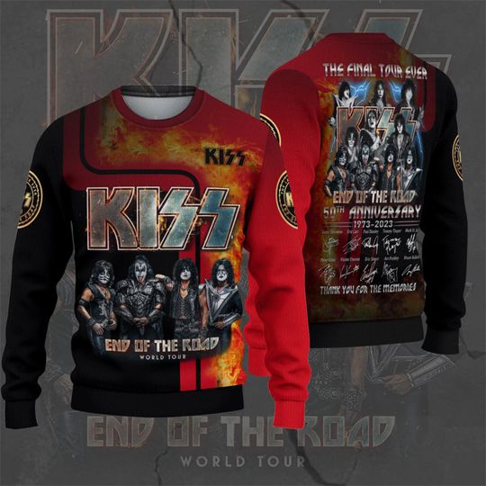 Kiss Band Music 3D Shirt