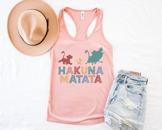 Hakuna Matata Tank Top,Animal Kingdom Tank,Disney Tank Top