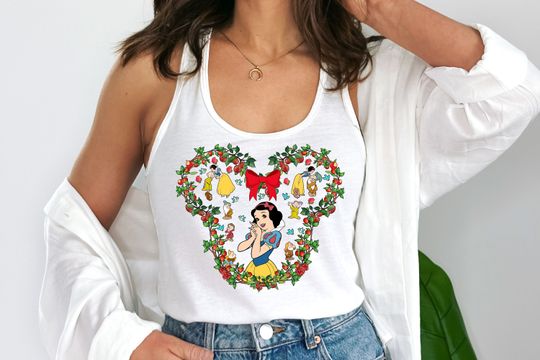 Snow White Tank Top , Disney Vacation Tank, Disney Trip Tank, Disney Family Tank Top