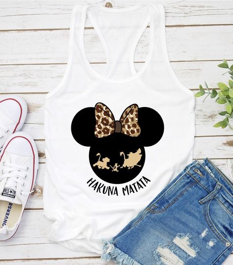 Hakuna Matata Tank Top,  Animal Kingdom Tank Top, Disney family Tank