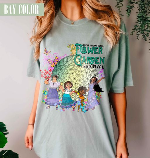 Let The Magic Blossom Disney Epcot Shirt, Isabella Encanto Flower and Garden Festival Shirt