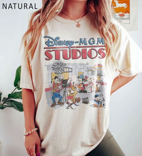 Retro Disney MGM Studios Shirt, Hollywood Studios T-shirt, Disney Vacation Shirt