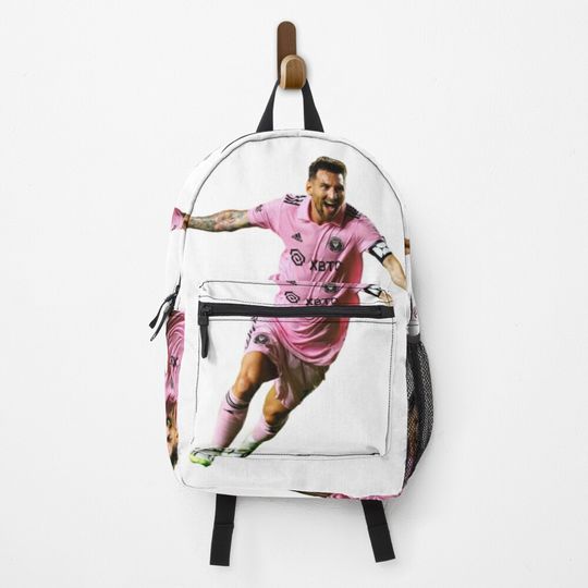 Lionel Messi Pink Dress Backpack
