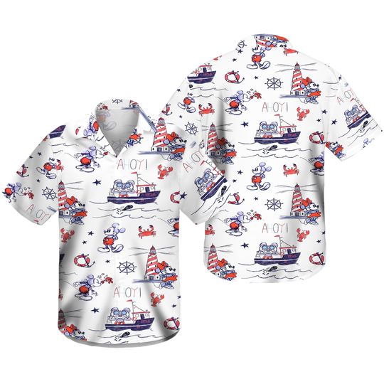 Discover Disney Cruise Hawaiian Shirt