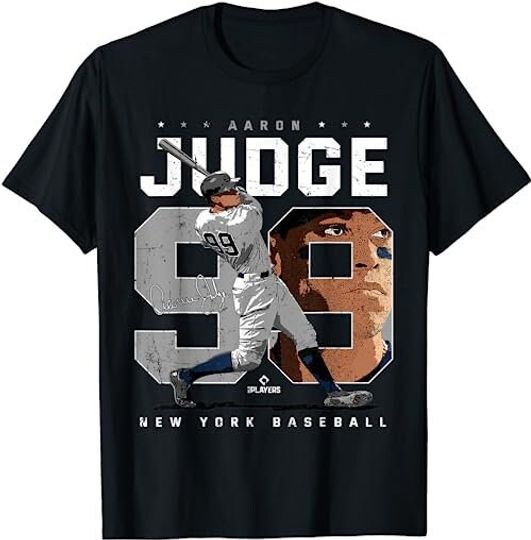 Aaron Judge Number Portrait Baj T-Shirt