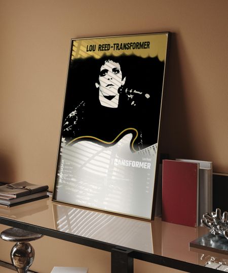 Lou Reed - Transformer Album Cover Poster