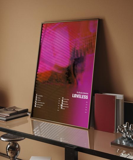 My Bloody Valentine - Loveless Album Cover Poster