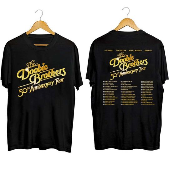 Discover The Doobie Brothers 2023 Tour Shirt, The Doobie Brothers 50th Anniversary Tour Shirt