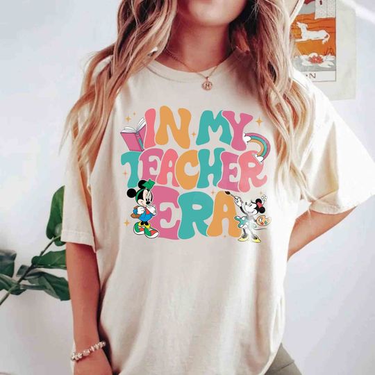 In My Teacher Era  Shirt, Disney Back to School Shirt