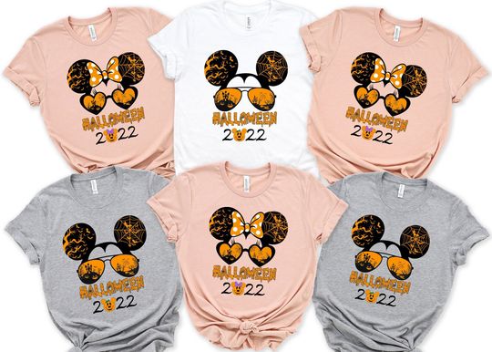 Disney Halloween Shirt, 2023 Halloween T-Shirt, Family Halloween Shirts, Matching Family Halloween Shirts