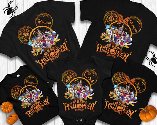 Disney Halloween Family Shirt, Halloween T-Shirt, Family Halloween Shirts, Matching Family Halloween Shirts